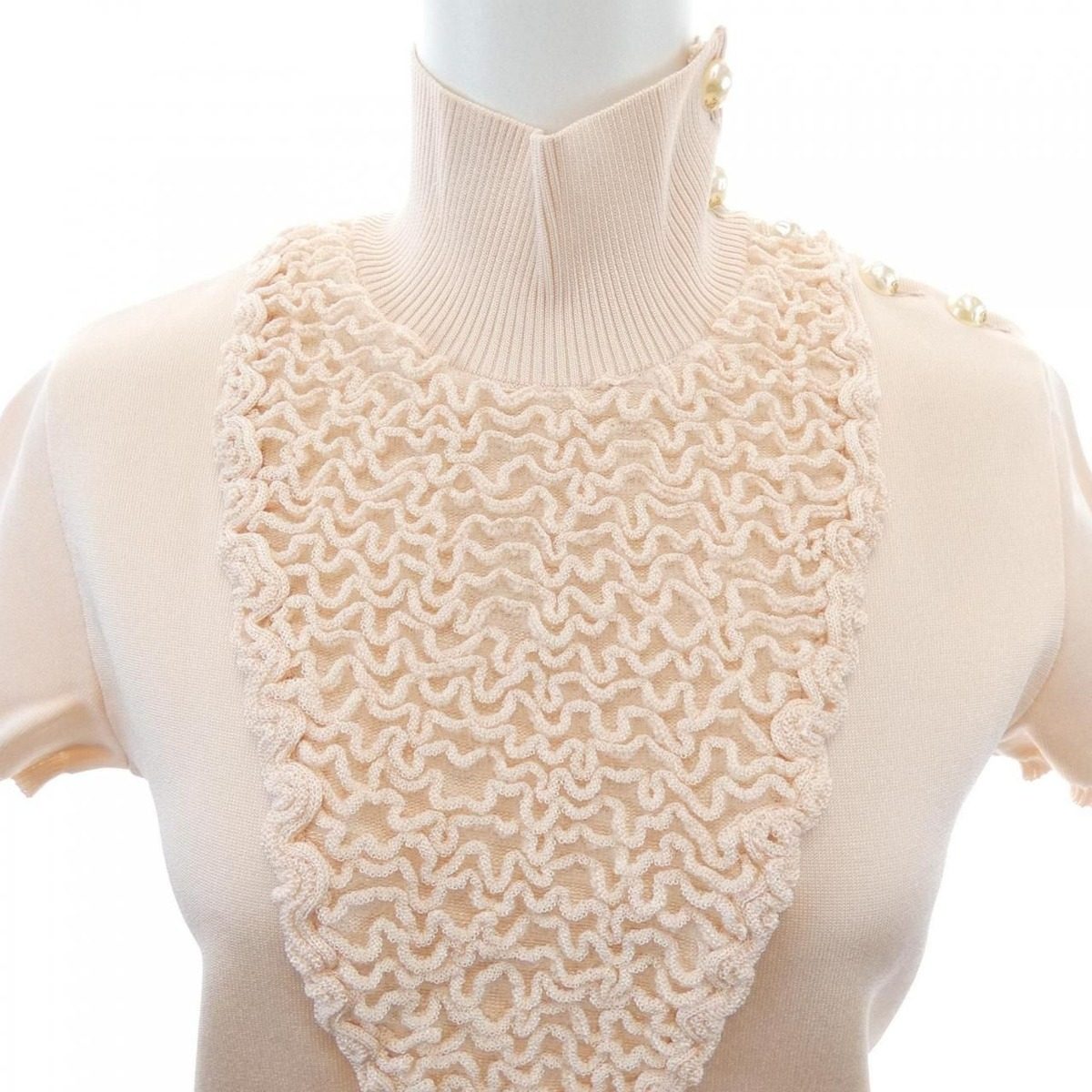 Chanel Knit Sweater Pink — view 5