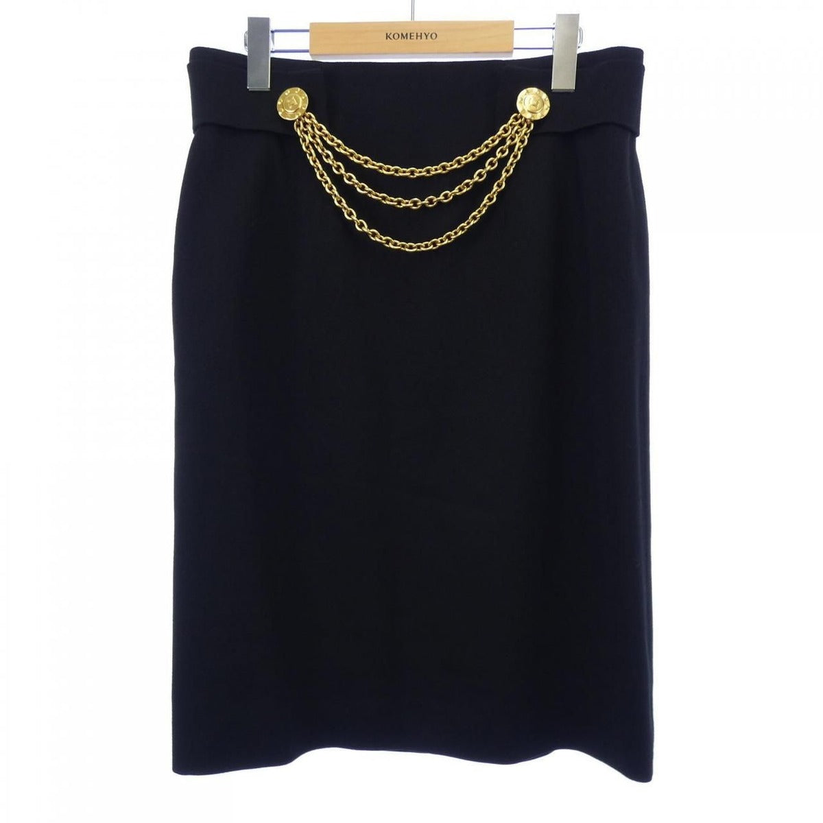 Celine Vintage Skirt Black 44