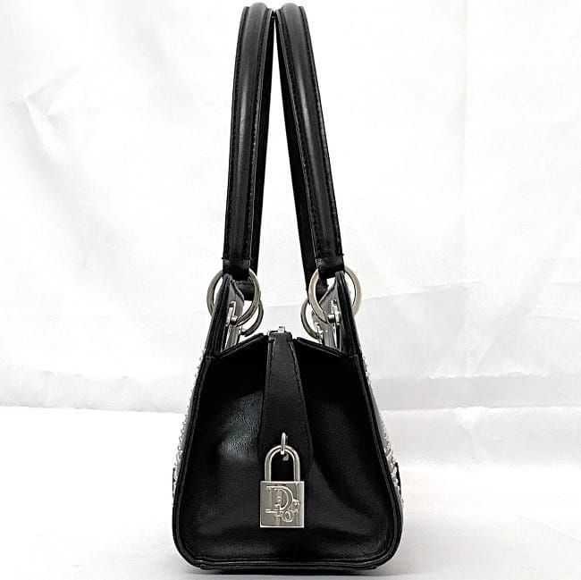 Christian Dior Semi Shoulder Bag F21666 Black