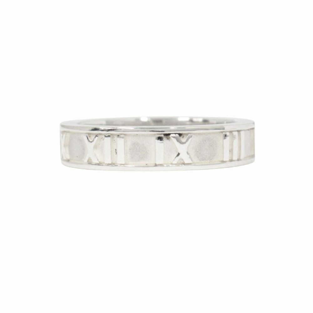 Tiffany & Co Polished Atlas Ring Silver