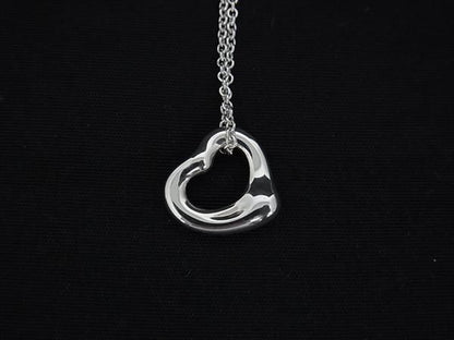 Tiffany & Co Tiffany & Co Elsa Peretti Open Heart Sv925 Necklace