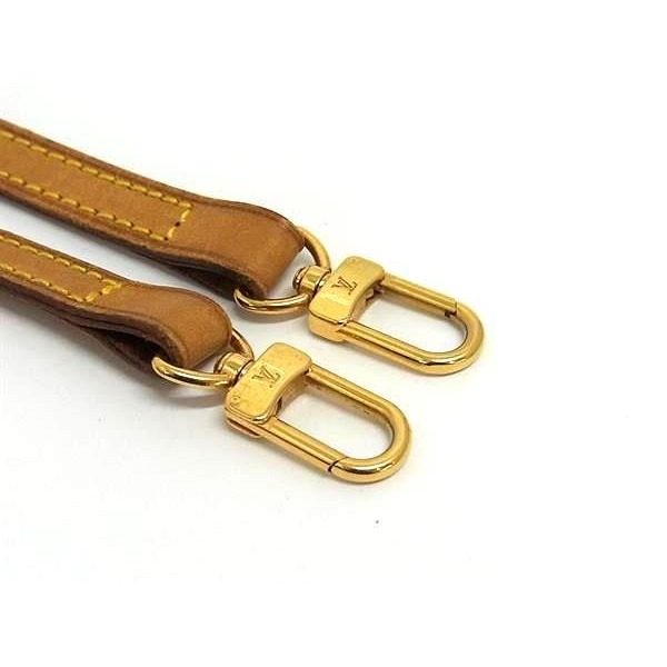 Louis Vuitton Leather Bag Shoulder Strap Crossbody Brown — view 3