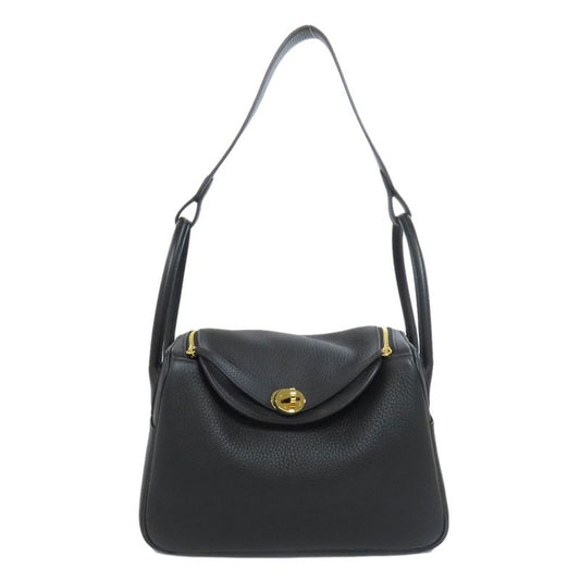Hermes Lindy 26 Gold Hardware Handbag Taurillon Women
