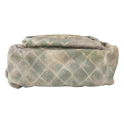 Chanel Backpack Sac Graffiti Canvas Backpack A92352 Grey X Beige X Multi