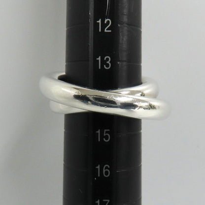 Hermes Ring Vertiju Ag925 SV Silver - Manufactured In 2021 #55 Unisex