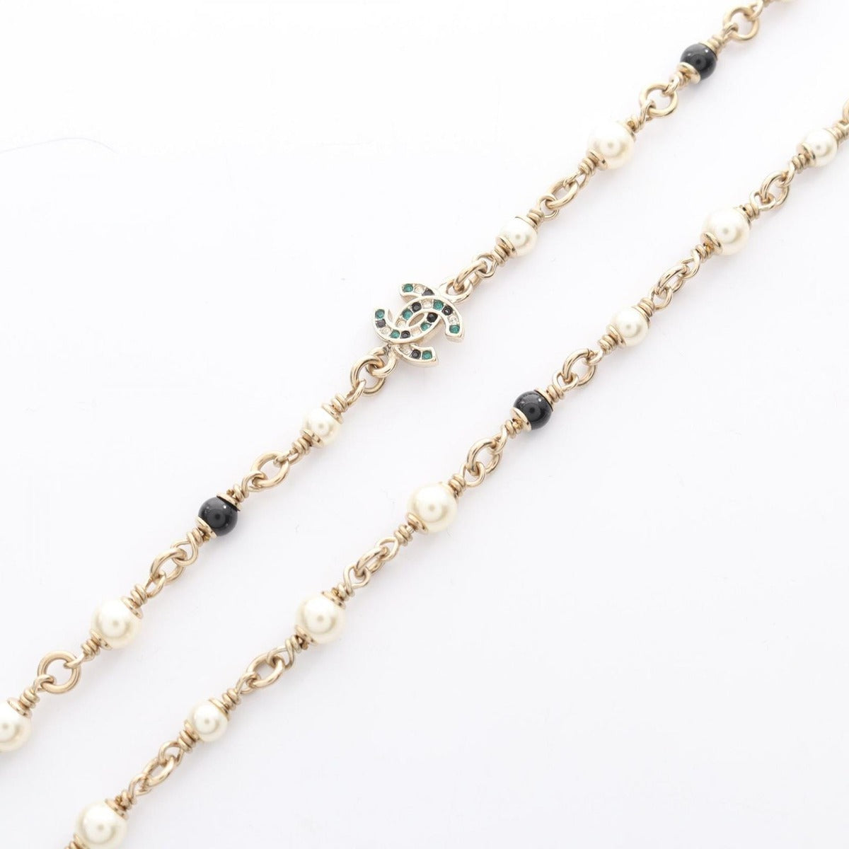Chanel Necklace Earrings Gift CC Logo Bambi — view 6