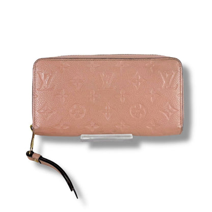 Louis Vuitton Zippy Wallet Empreinte Leather Pink — view 2