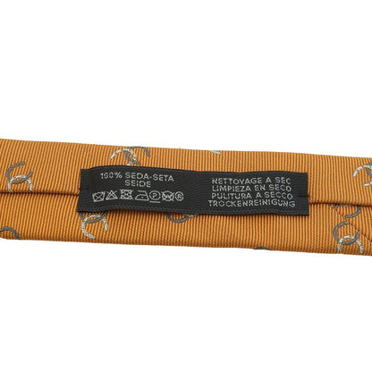 Hermes 23 Years 339359t Croisée Le Fer 100% Silk Orenge/gris/blanc Horseshoe