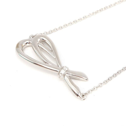 Tiffany & Co Bow Bracelet White 750 Total Length