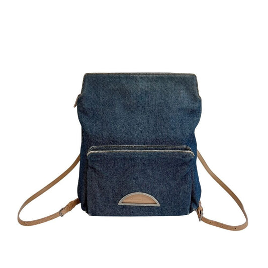 Dior Backpack Maris Pearl Denim Blue