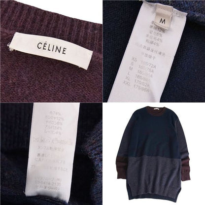 Celine Phoebe Period Knit Sweater Tunic Long Sleeves