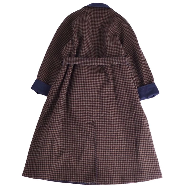 Loewe Coat Long Reversible With Belt Wool