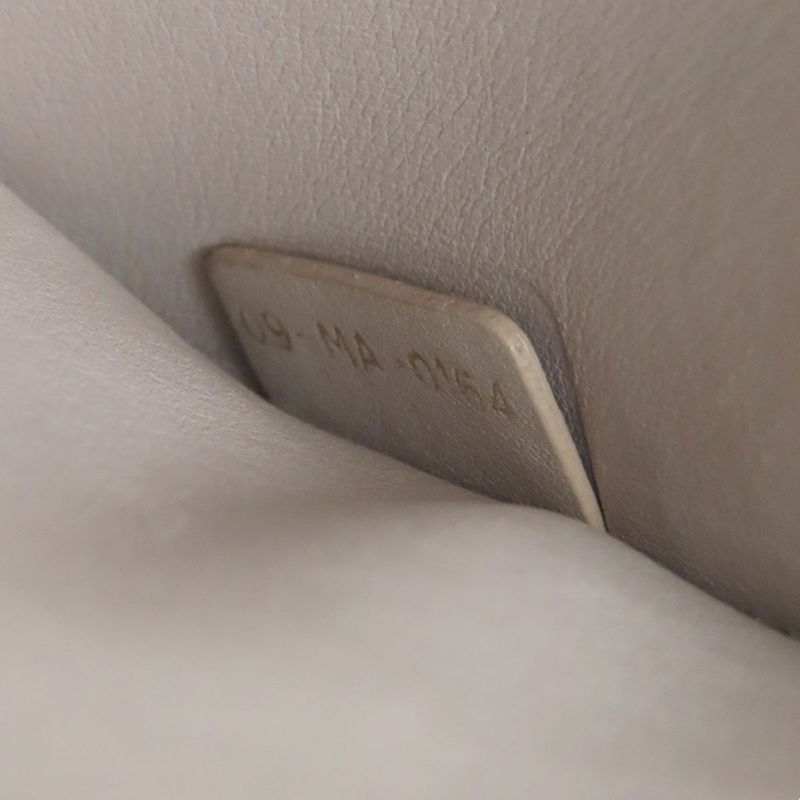 Christian DIOR Lady Dior 2WAY Handbag Calf Women Pink Leather Strap Crossbody