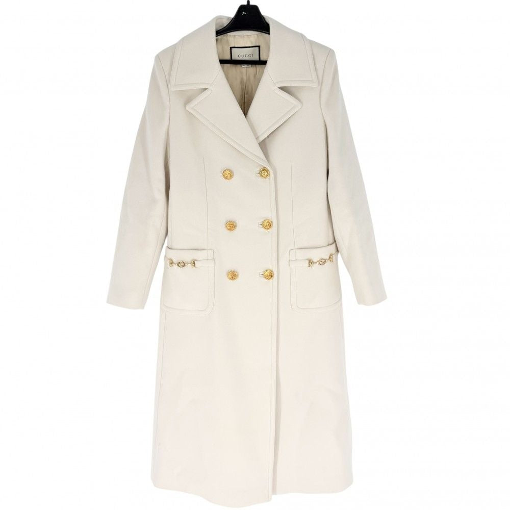 Gucci Coat Long Interlocking Spring Autumn