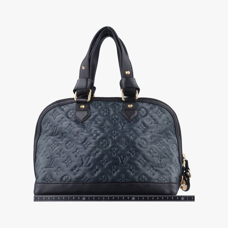 Louis Vuitton Dubruge Neo Alma Navy And Noir Black Monogram Dubruge Mi3099