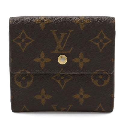 Louis Vuitton Monogram Portefeuille Elise Bifold Wallet Hook