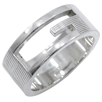Gucci Branded G Silver 925 Size 13 Ladies 7.9g Ring