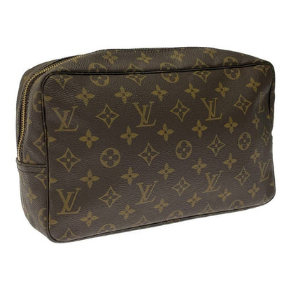 Louis Vuitton M47522 Monogram PVC Trousse Toilette 28 Brown 326427 Second Bag