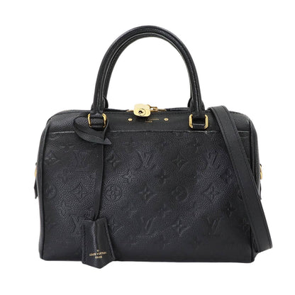 Louis Vuitton Monogram Empreinte Speedy Bandouliere 25 NM 2-Way Hand Bag