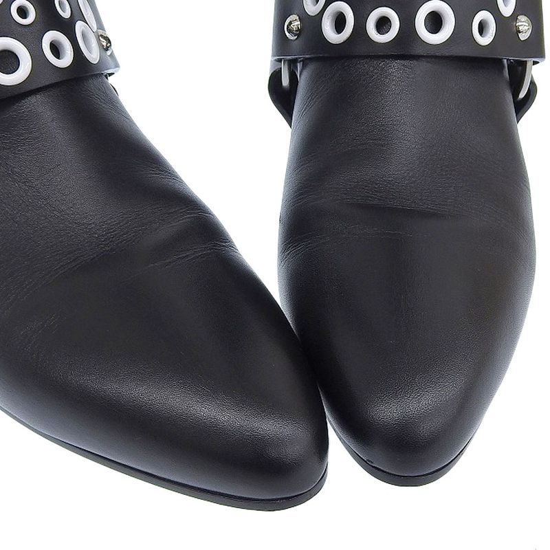 Louis Vuitton 2019 Item Rhapsody Line Pointed Toe Low Heel Leather Long Boots