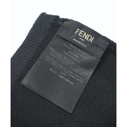 Fendi Scarf Wool Black — view 4