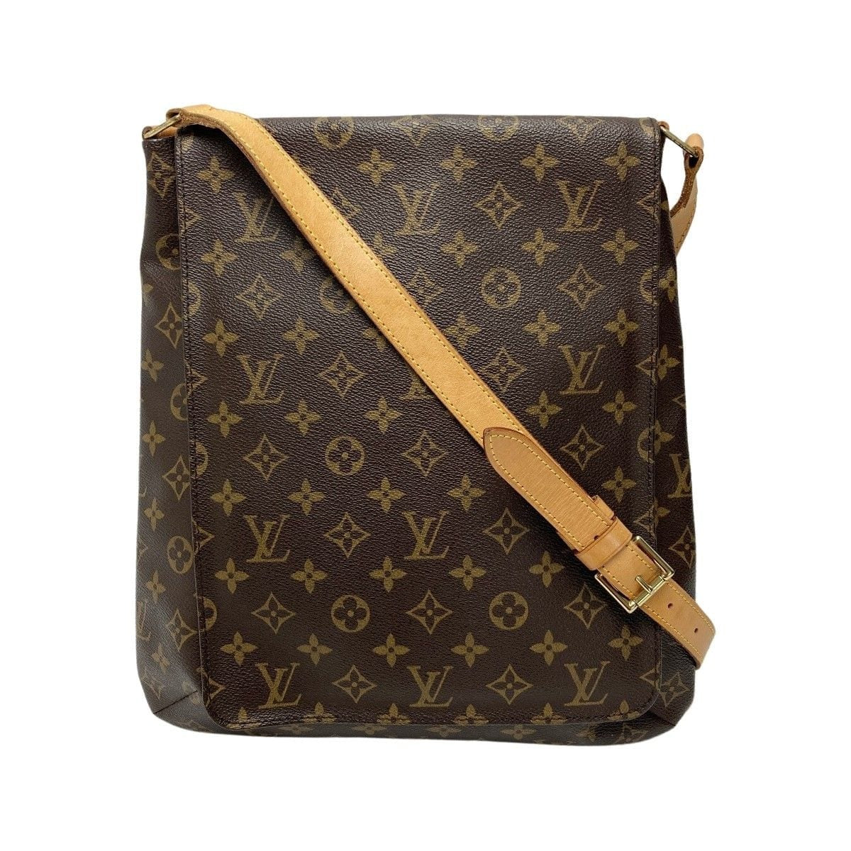 Louis Vuitton Monogram Musette Shoulder Bag with Cloth