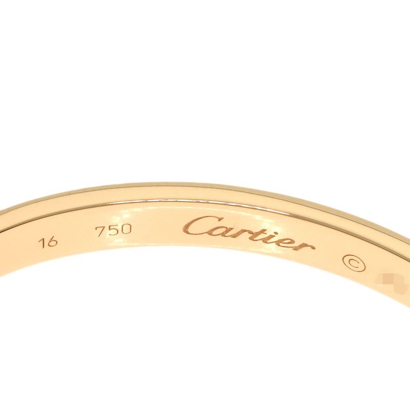 Cartier Love Bracelet #16 With Screwdriver Bracelet 18K Pink Gold Ladies