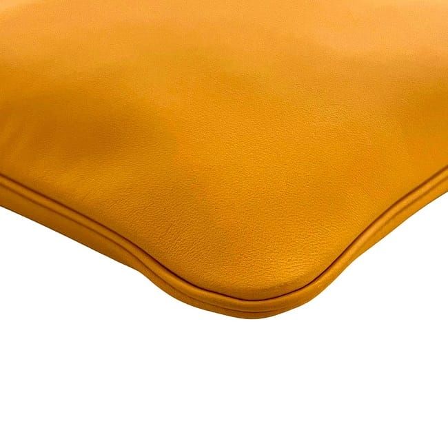 Hermes Shoulder Bag Aline Yellow Excellent Condition Leather Swift Preowned