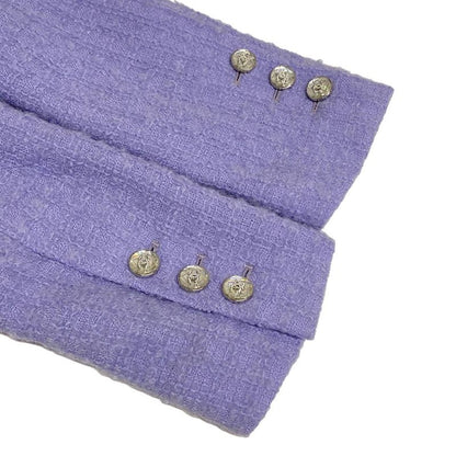 Chanel Jacket Size 36 S Women - P71766 Purple Wool