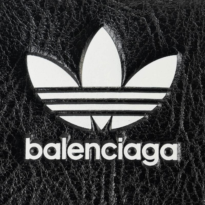 Balenciaga Trifold Wallet Balenciaga X Adidas Black