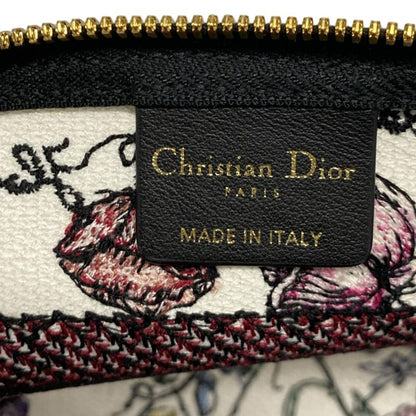 Dior/christian Dior Pouch - Bordeaux×black×multi Floral