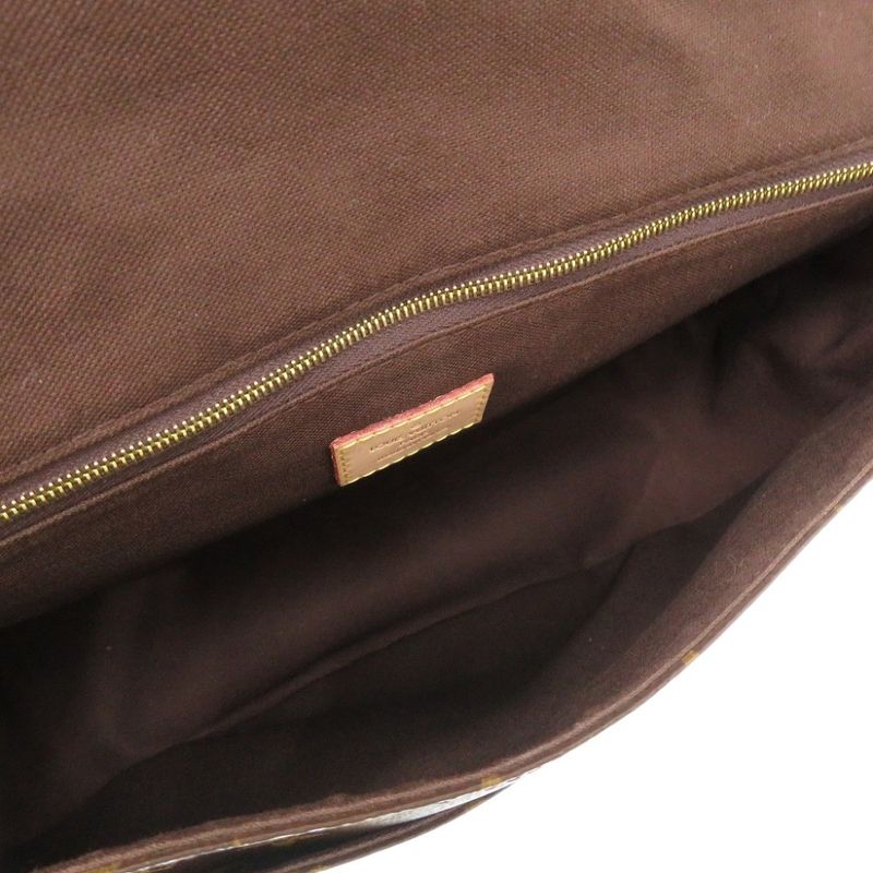 Louis Vuitton Menilmontane MM Monogram M40473 Brown Shoulder Bag LV 0940 Louis