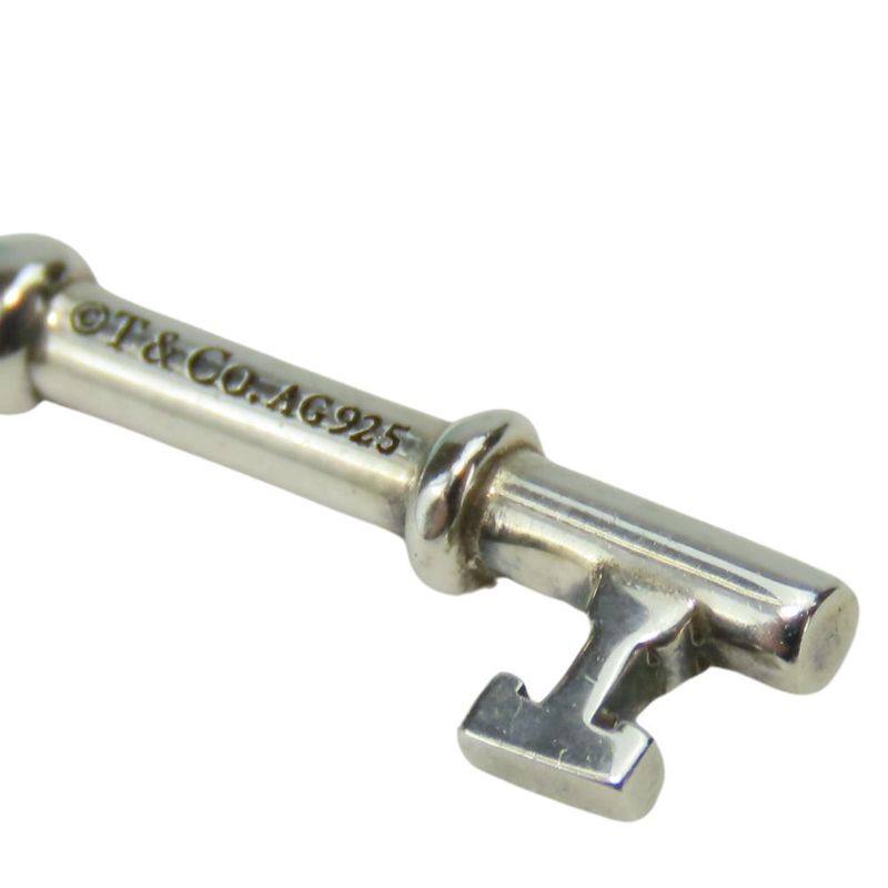 Tiffany & Co Pendant Top 925 Silver Approx 1.6g Silver Charm Only Key Heart
