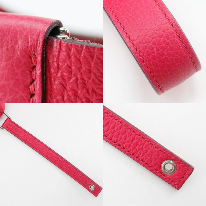 Hermes Picotin Lock 18 PM Taurillon Clemence Rose Extreme Pink C Ladies Handbag