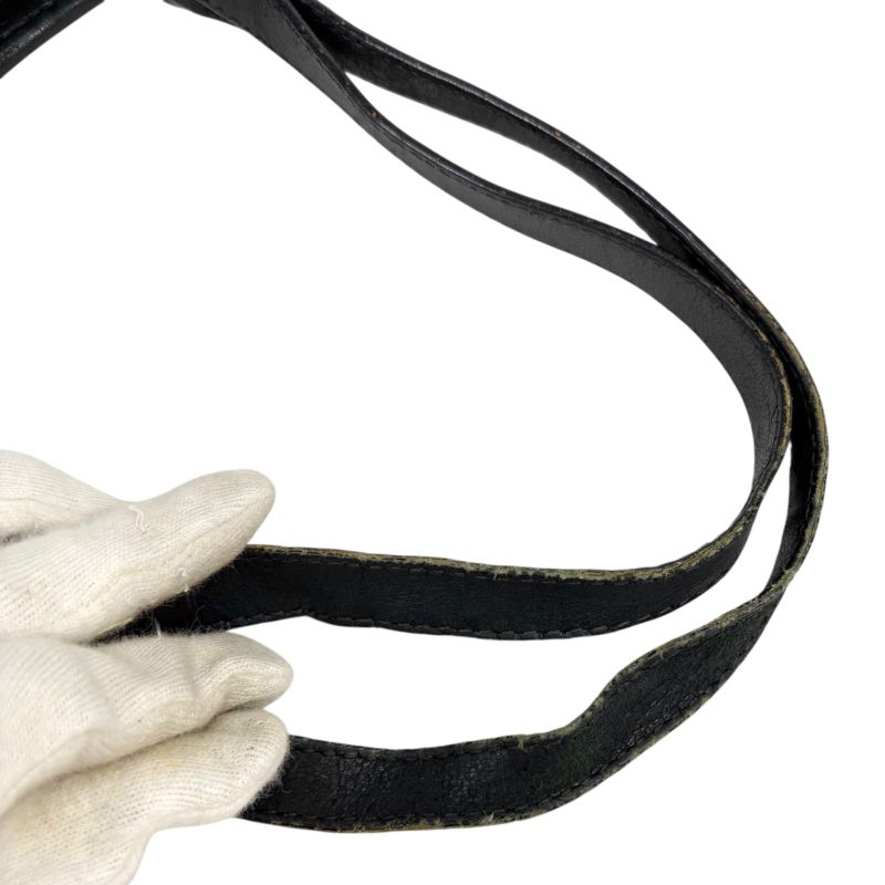 Gucci Mini Tote Bag GG Canvas Black Shoulder