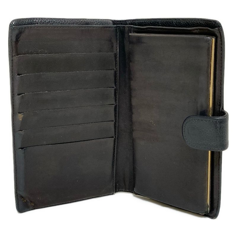 Chanel Bifold Wallet - Black Gold Hardware