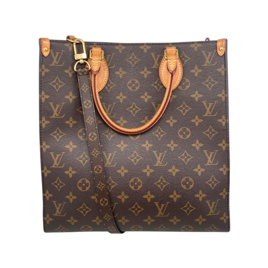 Louis Vuitton Tote Shoulder Bag Sac Plat PM M46263 Monogram Louis Vuitton