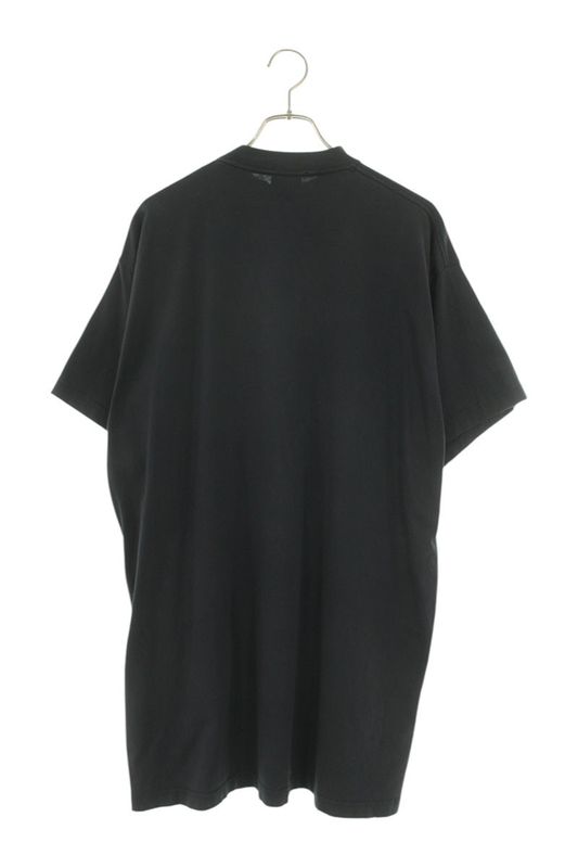 Balenciaga 23AW 739028 Tpvd5 BE KIND Print Damaged T-shirt Men 1