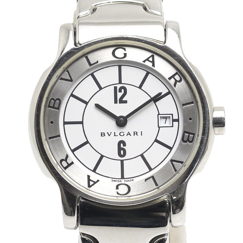 Bulgari Bvlgari Solo Tempo St29s White Dial Ladies