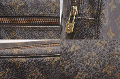 Louis Vuitton Monogram Trousse Toilette 18 Clutch Handbag M47526 LV 3351n