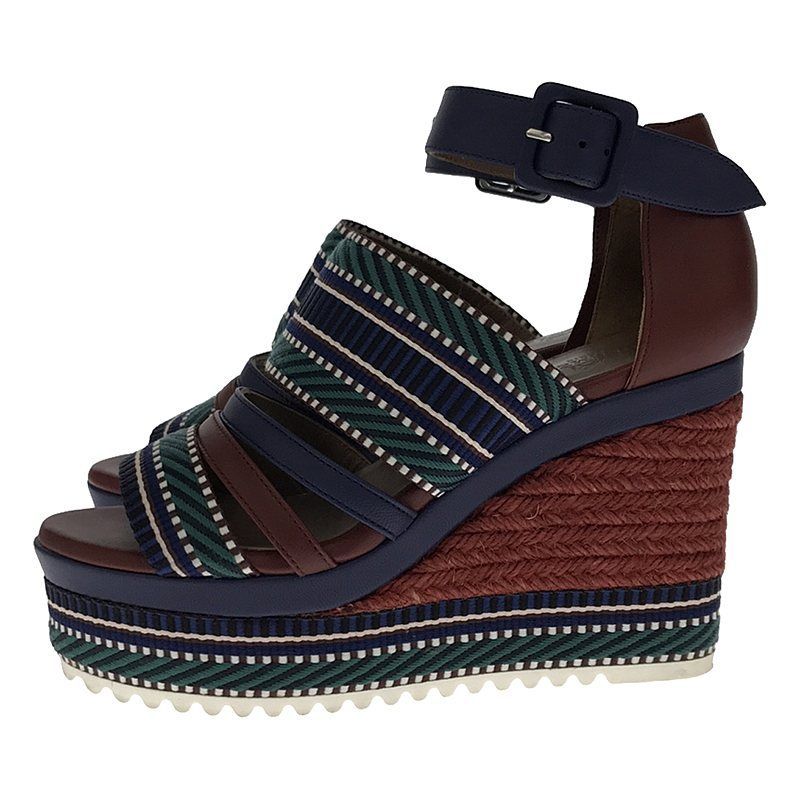 Hermes | 2018ss | Roma Espadrille Sandals | 35 | Multi | Women
