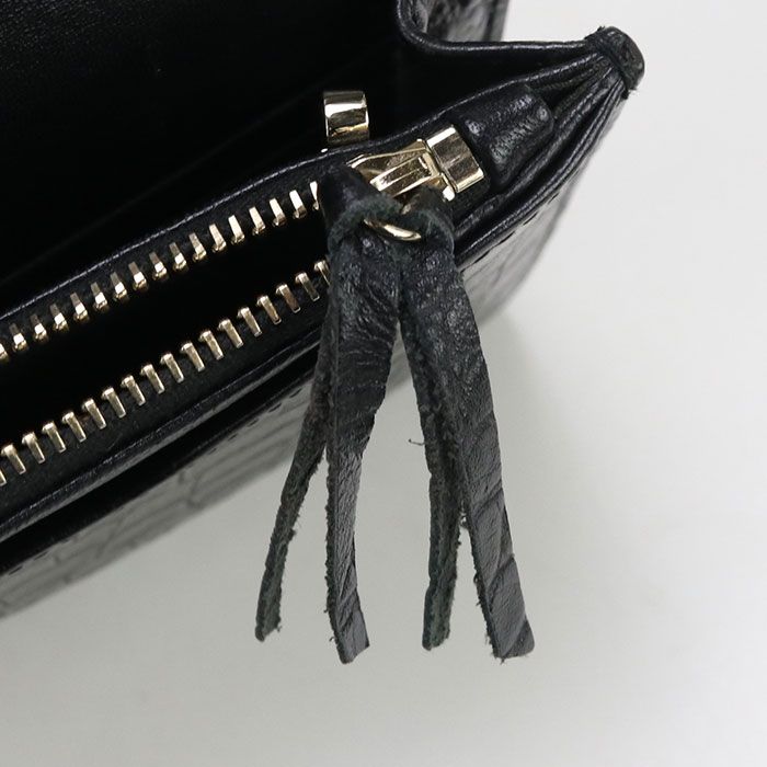 Balenciaga 444168 Chain Wallet Leather Women
