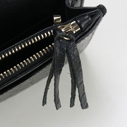 Balenciaga 444168 Chain Wallet Leather Women