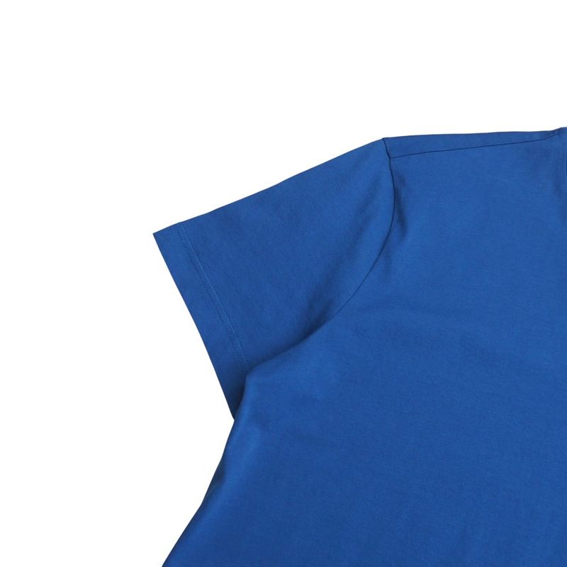 Prada Short Sleeve T-shirt Size M Triangle Patch Crew Neck Chest Pocket