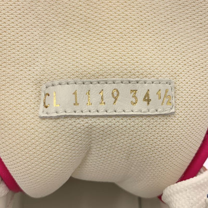 Louis Vuitton Leather Boon Box Line LV Logo High-cut Sneakers - 34 1 2 - White