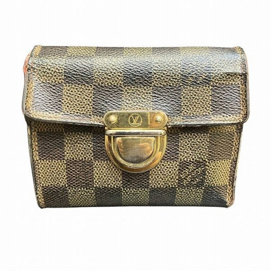 Louis Vuitton Damier Portefeuille Koala N60005 Trifold Wallet For Women