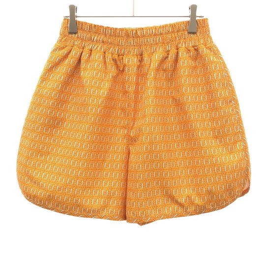 Fendi Ff Nylon Shorts Yellow S