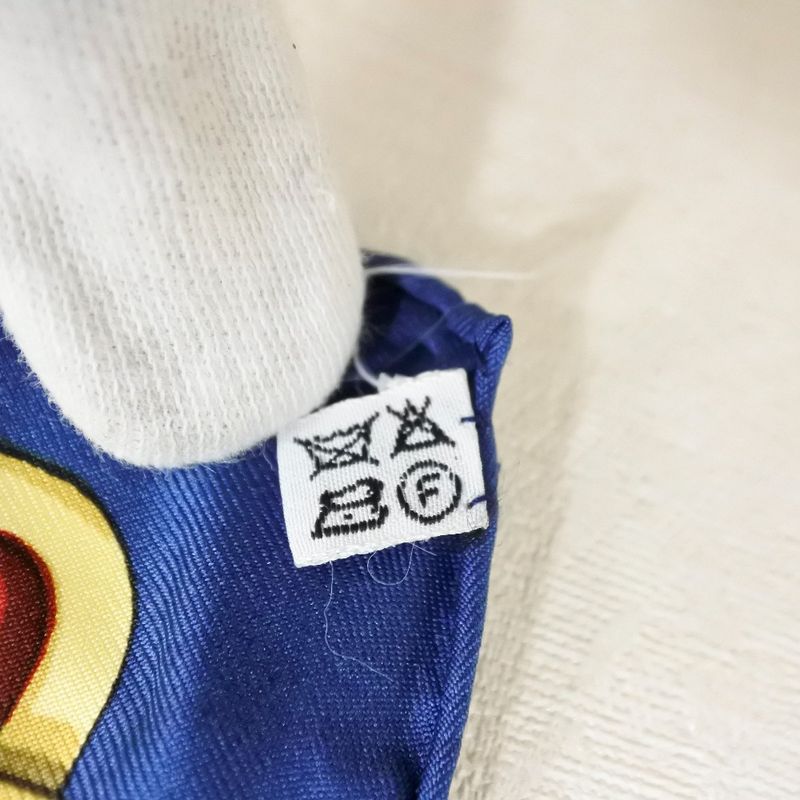 Hermes Carré 90 FEUX DE Route Silk Red/yellow/blue Women's Scarf