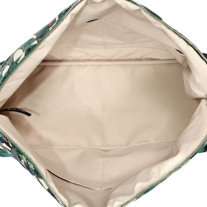 Hermes Bolide Pouch Silk Green TGM Botanical