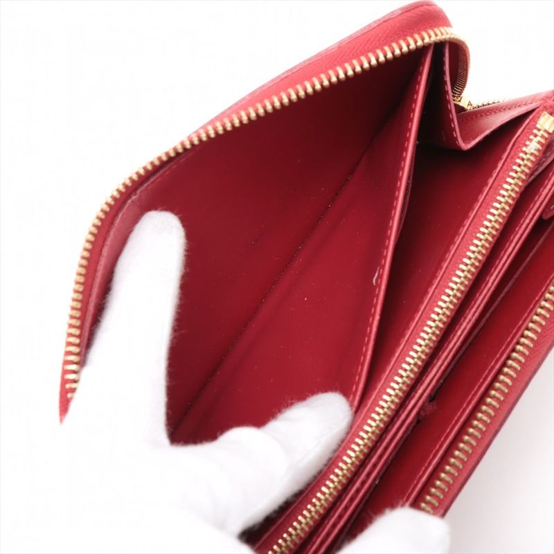 Louis Vuitton Monogram Vernis Zippy Wallet Round Zip Wallet Long Wallet M90200